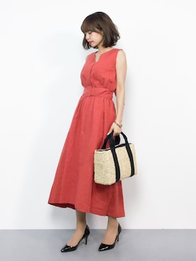 「blanchic（ブランシック）のアイテム」を使った、erikoさん（レディース・152cm）の夏コーディネート