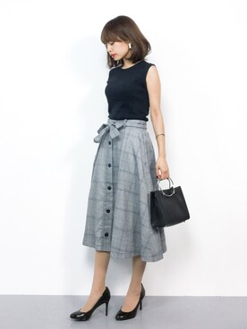 erikoさんの「リングハンドルバッグ【PLAIN CLOTHING】」を使ったコーディネート