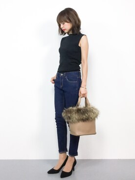 「Factor=（ファクターイコール）のアイテム（パンツ）」を使った、erikoさん（レディース・152cm）の夏コーディネート