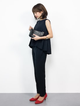 「SET（セット）のアイテム（ワンピース/ドレス）」を使った、erikoさん（レディース・152cm）の夏コーディネート