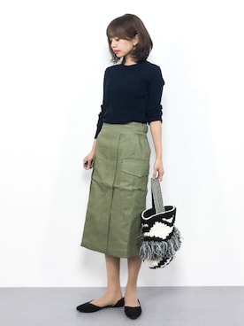 erikoさん（レディース・152cm）の秋コーディネート