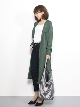 erikoさん（レディース・152cm）の秋コーディネート