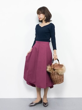 erikoさん（レディース・152cm）の秋コーディネート