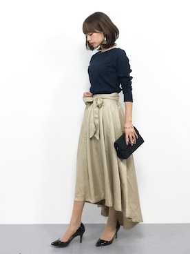 erikoさん（レディース・152cm）の秋コーディネート