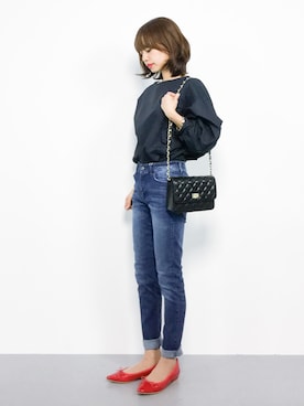 erikoさん（レディース・152cm）の秋コーディネート