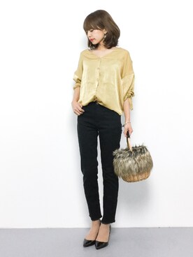 erikoさん（レディース・152cm）の秋コーディネート