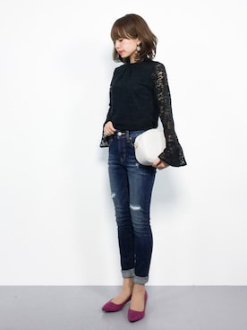 erikoさん（レディース・152cm）の秋コーディネート