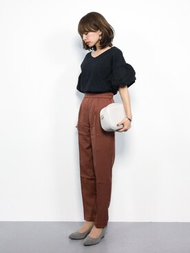 erikoさん（レディース・152cm）の秋コーディネート