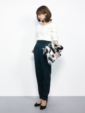 erikoさん（レディース・152cm）の秋コーディネート