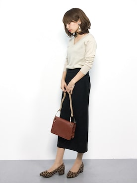 erikoさん（レディース・152cm）の秋コーディネート