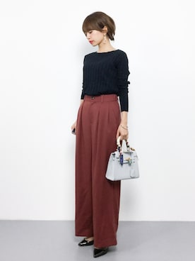 erikoさん（レディース・152cm）の秋コーディネート