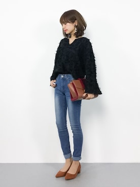 erikoさん（レディース・152cm）の秋コーディネート