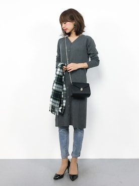 erikoさん（レディース・152cm）の秋コーディネート