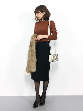 erikoさん（レディース・152cm）の秋コーディネート