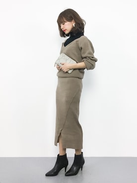 erikoさん（レディース・152cm）の秋コーディネート