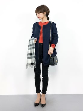 erikoさん（レディース・152cm）の秋コーディネート