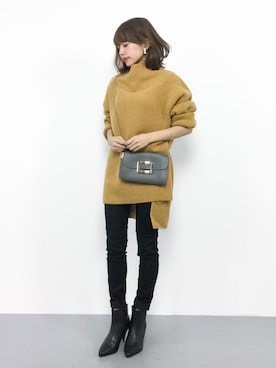 erikoさん（レディース・152cm）の秋コーディネート