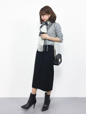 「Jeffrey Campbell（ジェフリーキャンベル）のアイテム（バッグ）」を使った、erikoさん（レディース・152cm）の秋コーディネート