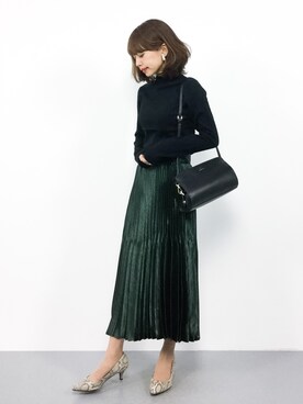 「Gem.（ジェム）のアイテム」を使った、erikoさん（レディース・152cm）の秋コーディネート