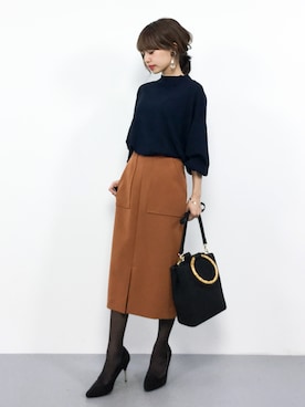 erikoさん（レディース・152cm）の秋コーディネート