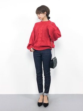 erikoさん（レディース・152cm）の秋コーディネート