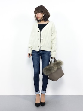 erikoさん（レディース・152cm）の秋コーディネート