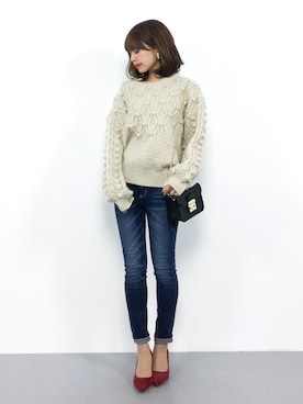 erikoさん（レディース・152cm）の秋コーディネート