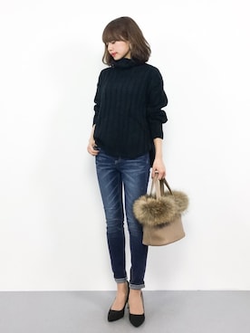 erikoさん（レディース・152cm）の秋コーディネート