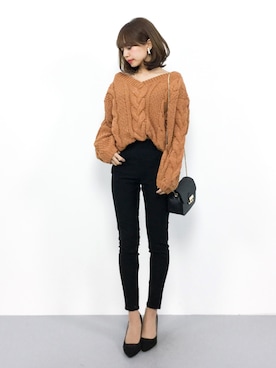 erikoさん（レディース・152cm）の秋コーディネート