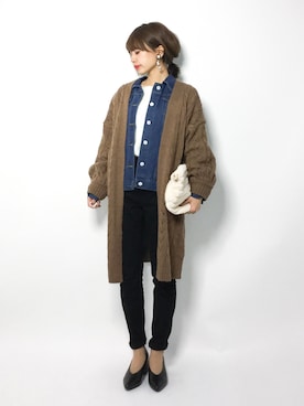 erikoさん（レディース・152cm）の秋コーディネート