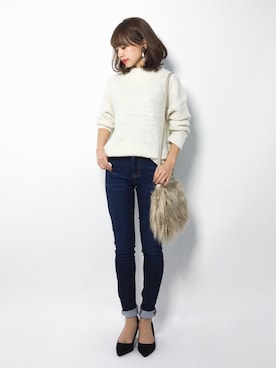 erikoさん（レディース・152cm）の秋コーディネート