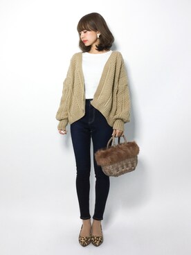 erikoさん（レディース・152cm）の秋コーディネート