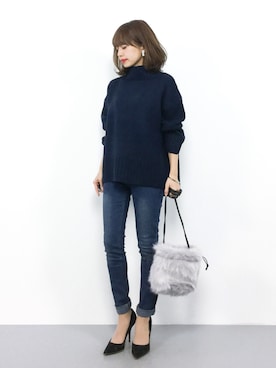 erikoさん（レディース・152cm）の秋コーディネート