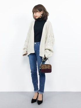 erikoさん（レディース・152cm）の冬コーディネート