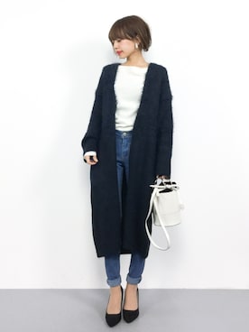 erikoさん（レディース・152cm）の冬コーディネート