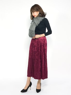 erikoさん（レディース・152cm）の冬コーディネート