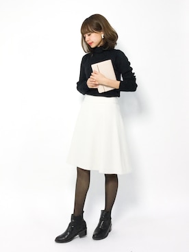 erikoさん（レディース・152cm）の冬コーディネート