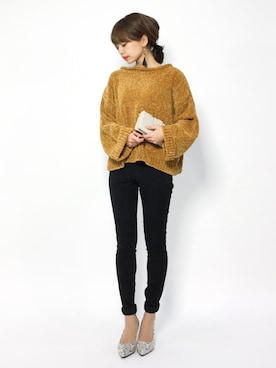 erikoさん（レディース・152cm）の冬コーディネート