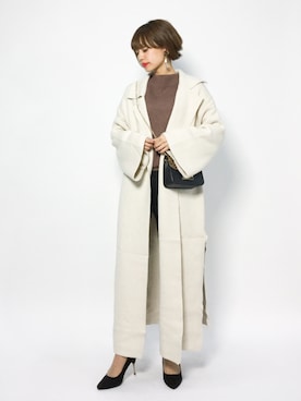 erikoさん（レディース・152cm）の冬コーディネート