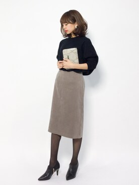 erikoさん（レディース・152cm）の冬コーディネート