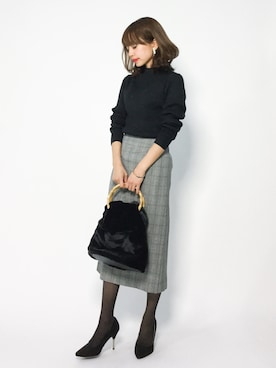 erikoさん（レディース・152cm）の冬コーディネート