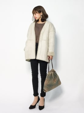 erikoさん(レディース・152cm)の冬コーディネート