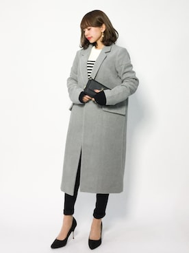 erikoさん（レディース・152cm）の冬コーディネート