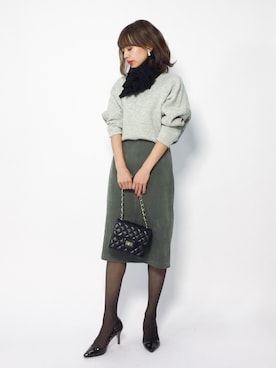 erikoさん（レディース・152cm）の冬コーディネート