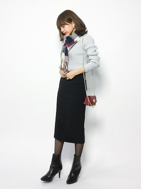 erikoさん（レディース・152cm）の冬コーディネート