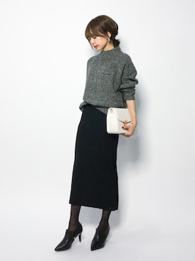 erikoさん（レディース・152cm）の冬コーディネート