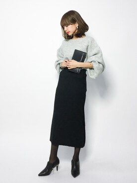 erikoさん（レディース・152cm）の冬コーディネート