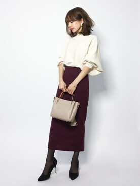 erikoさん（レディース・152cm）の冬コーディネート