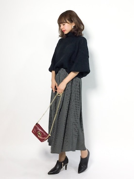 erikoさん（レディース・152cm）の冬コーディネート