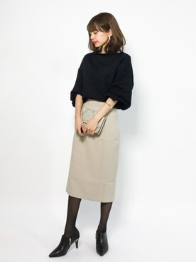 erikoさん（レディース・152cm）の冬コーディネート